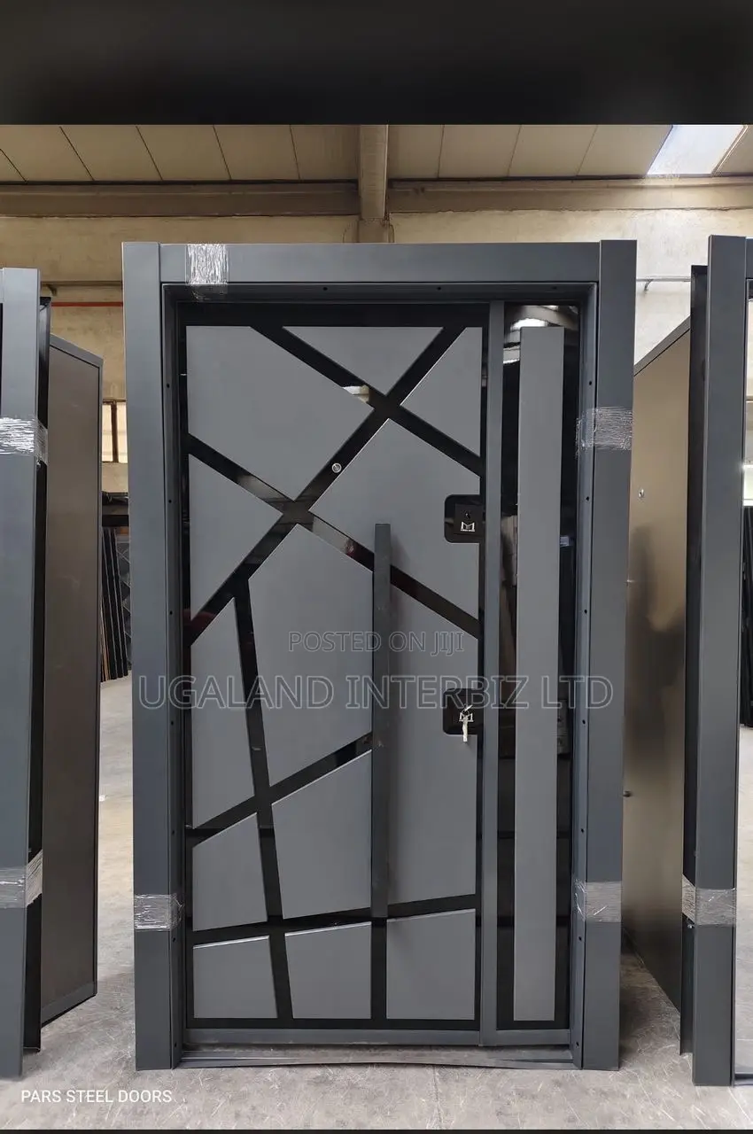 Executive Matte Grey Armored Door
