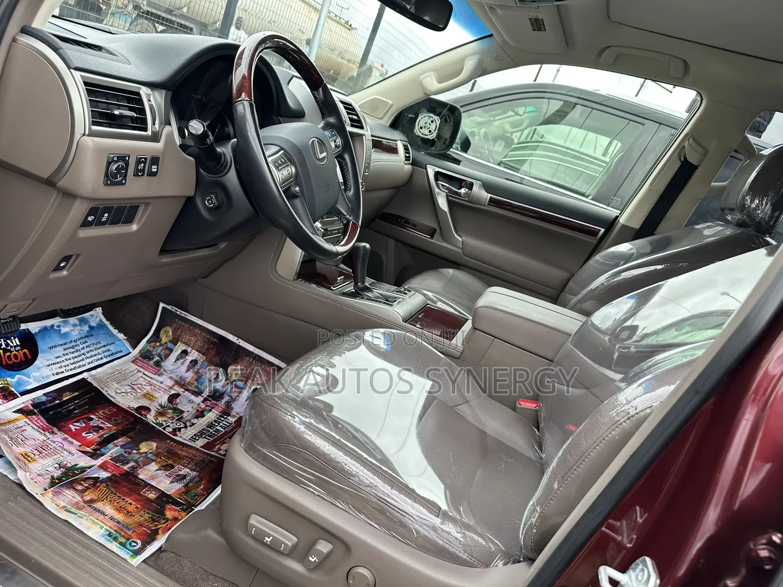 Lexus GX 460 Luxury 2016 Burgundy