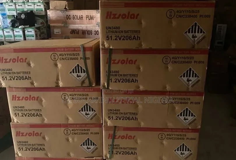 10kwh 51.2v HZ SOLAR Lithium Ion Battery