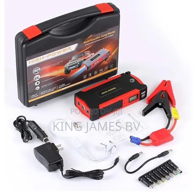 Heavy Duty Jump Starter Power Bank – Smart Vehicle Emergency Device