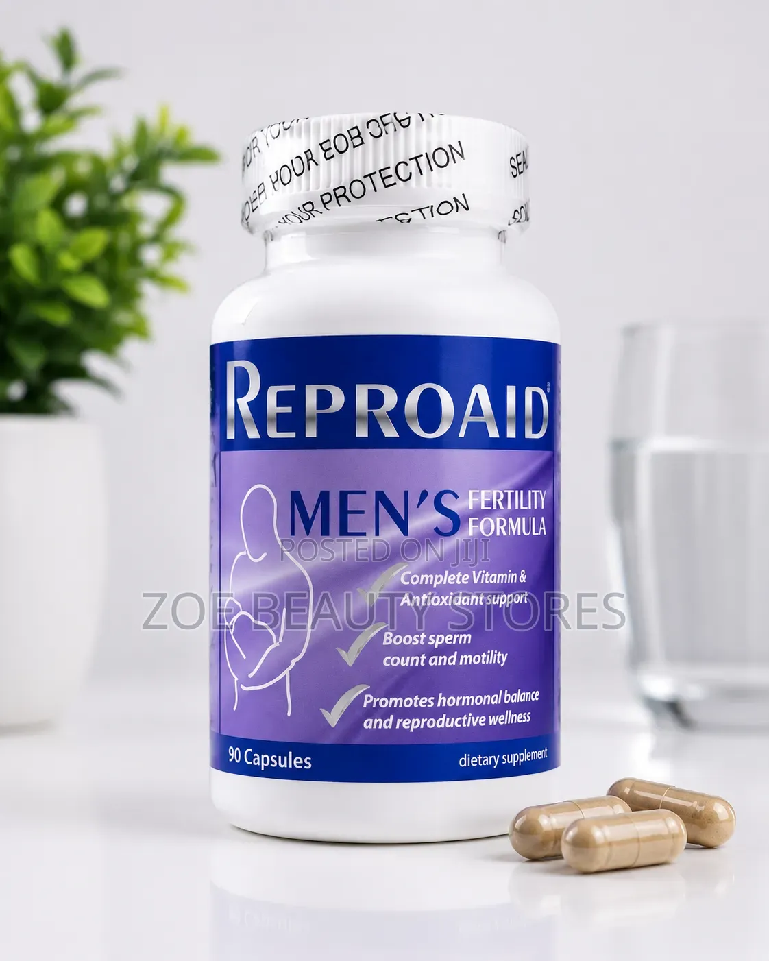 ReproAid Men's Fertility Formula – 90 Capsules