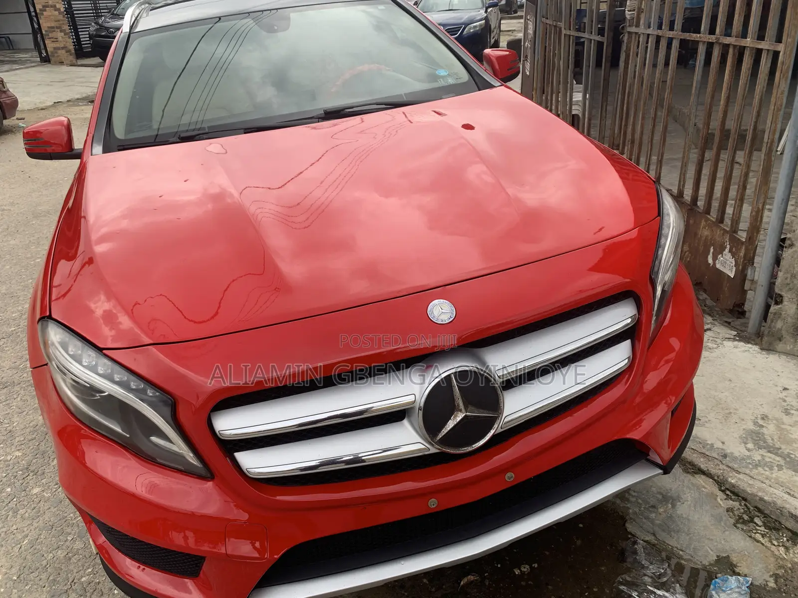 Mercedes-Benz GLA 250 2015 Red