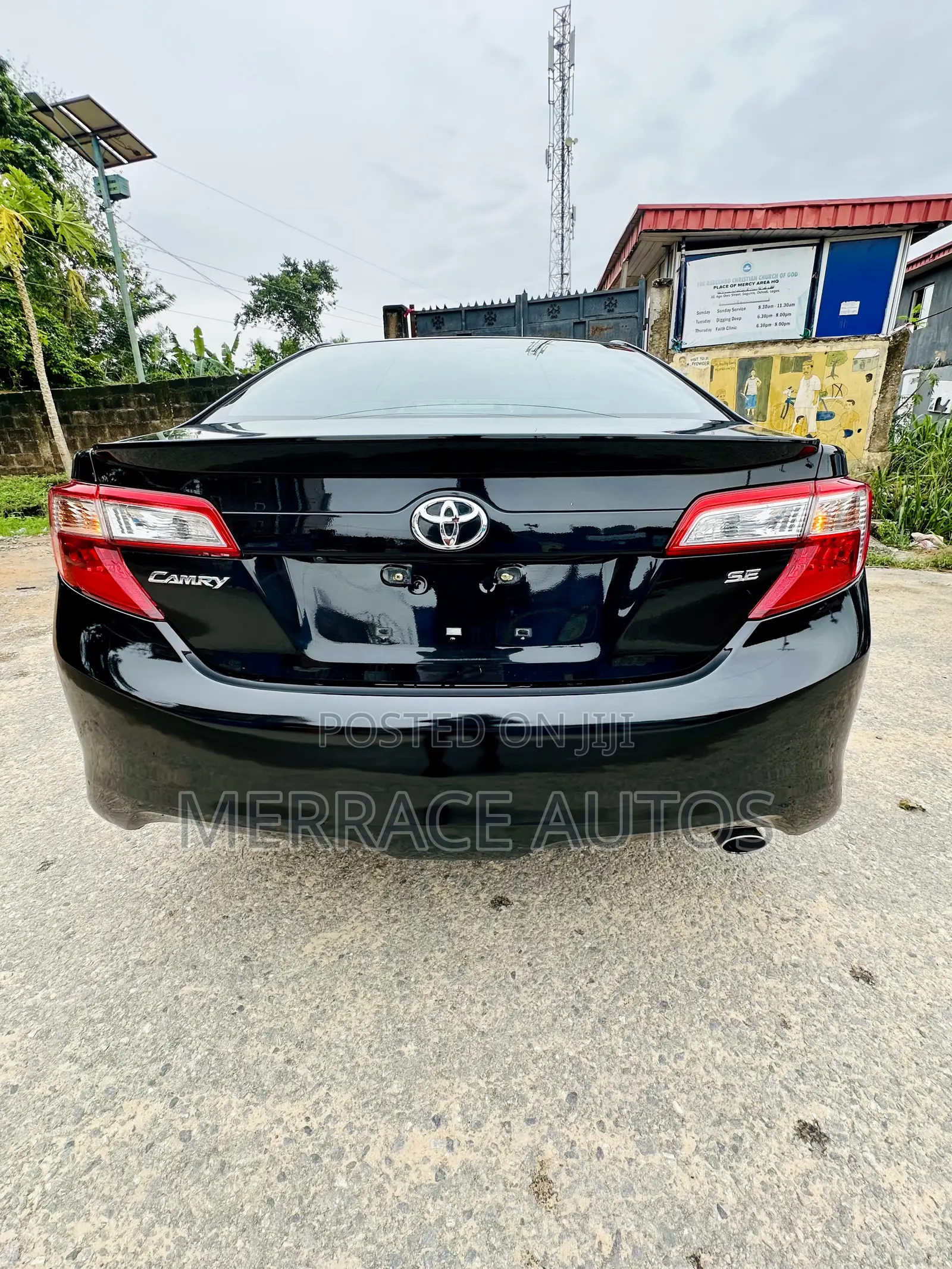 Toyota Camry SE 4dr Sedan (2.5L 4cyl 6A) 2014 Black