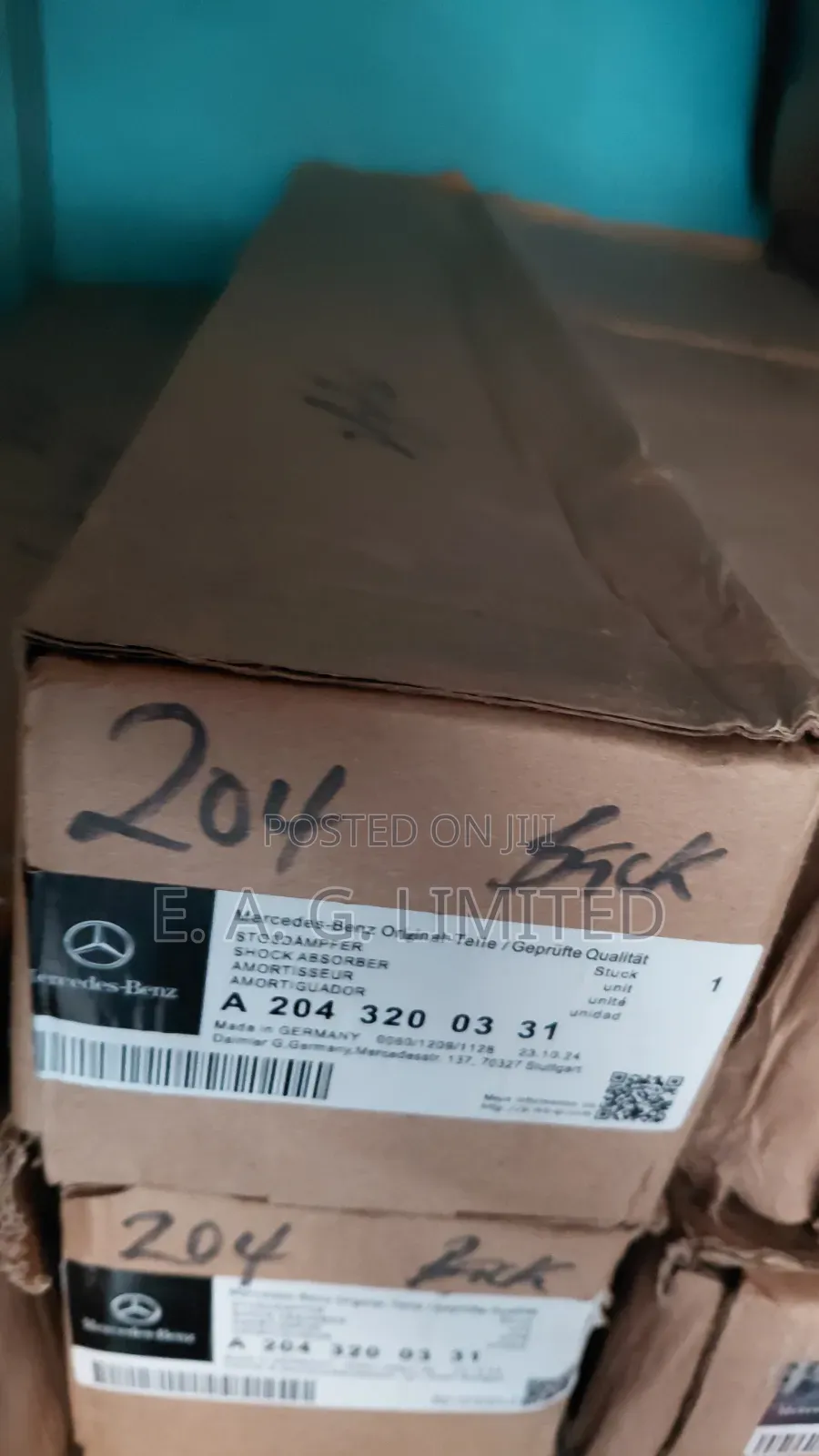 Mercedes-Benz Rear/Back Shock Absorber (ORIGINAL) C300 – C-Class W204