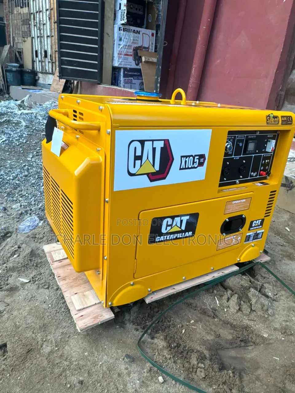 CAT 10.5kVA Soundproof Generator – Power You Can Depend On