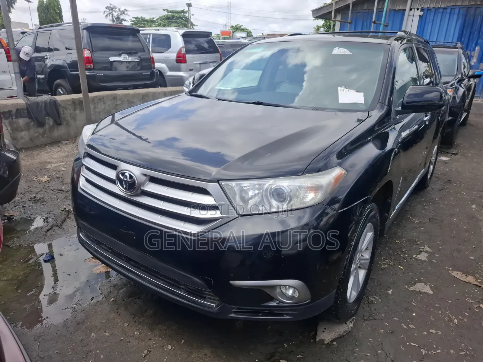 Toyota Highlander 2012 Black