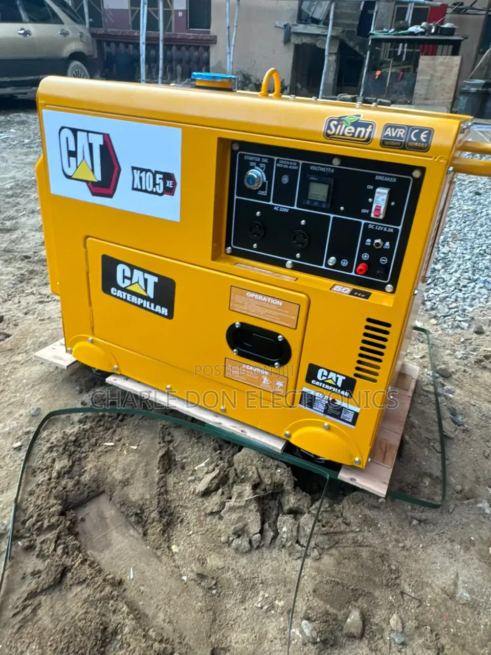 CAT 10.5kVA Generator – Quiet Operation, Powerful Output