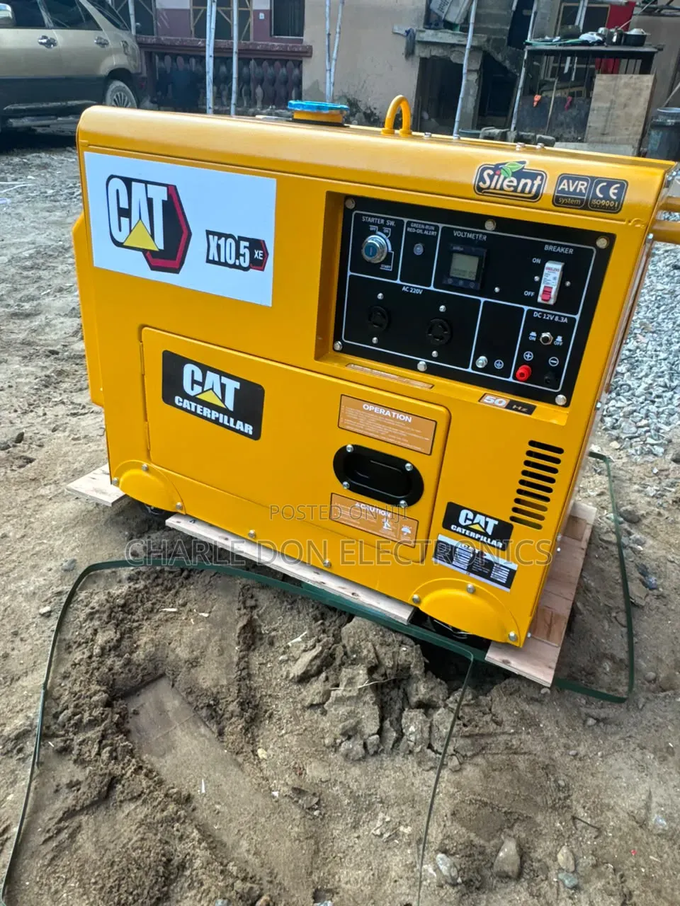 CAT 10.5kVA Generator – Quiet Operation, Powerful Output