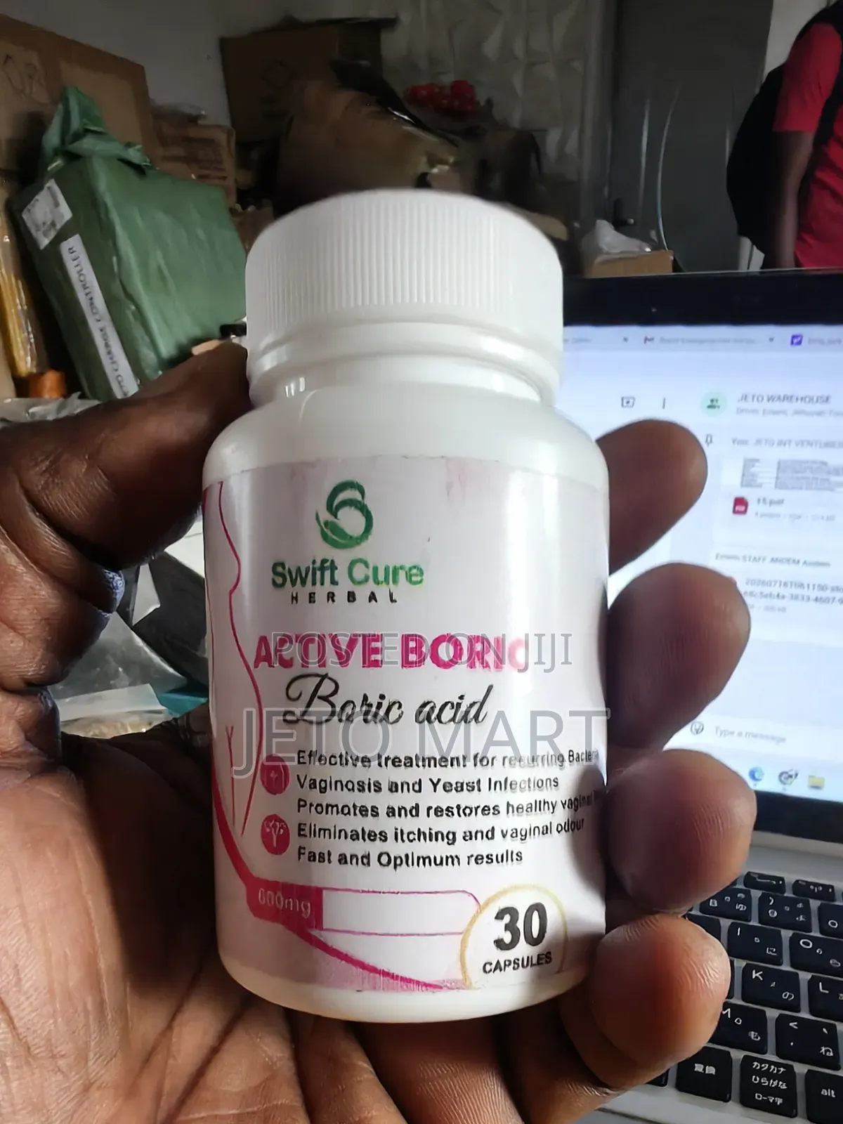Swift Cure Active Boric