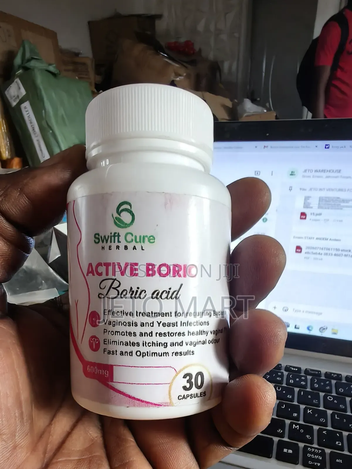 Swift Cure Active Boric