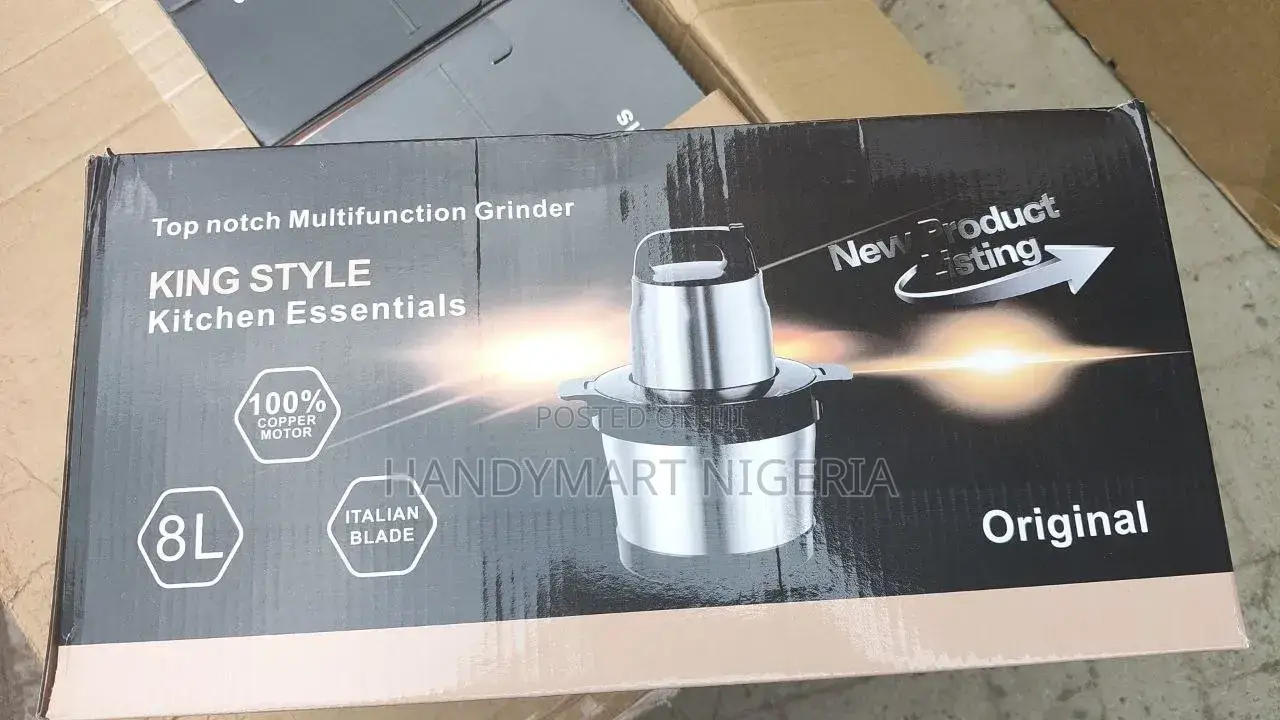 King Style 8L Multifunctional Grinder Food Processor 20% OFF