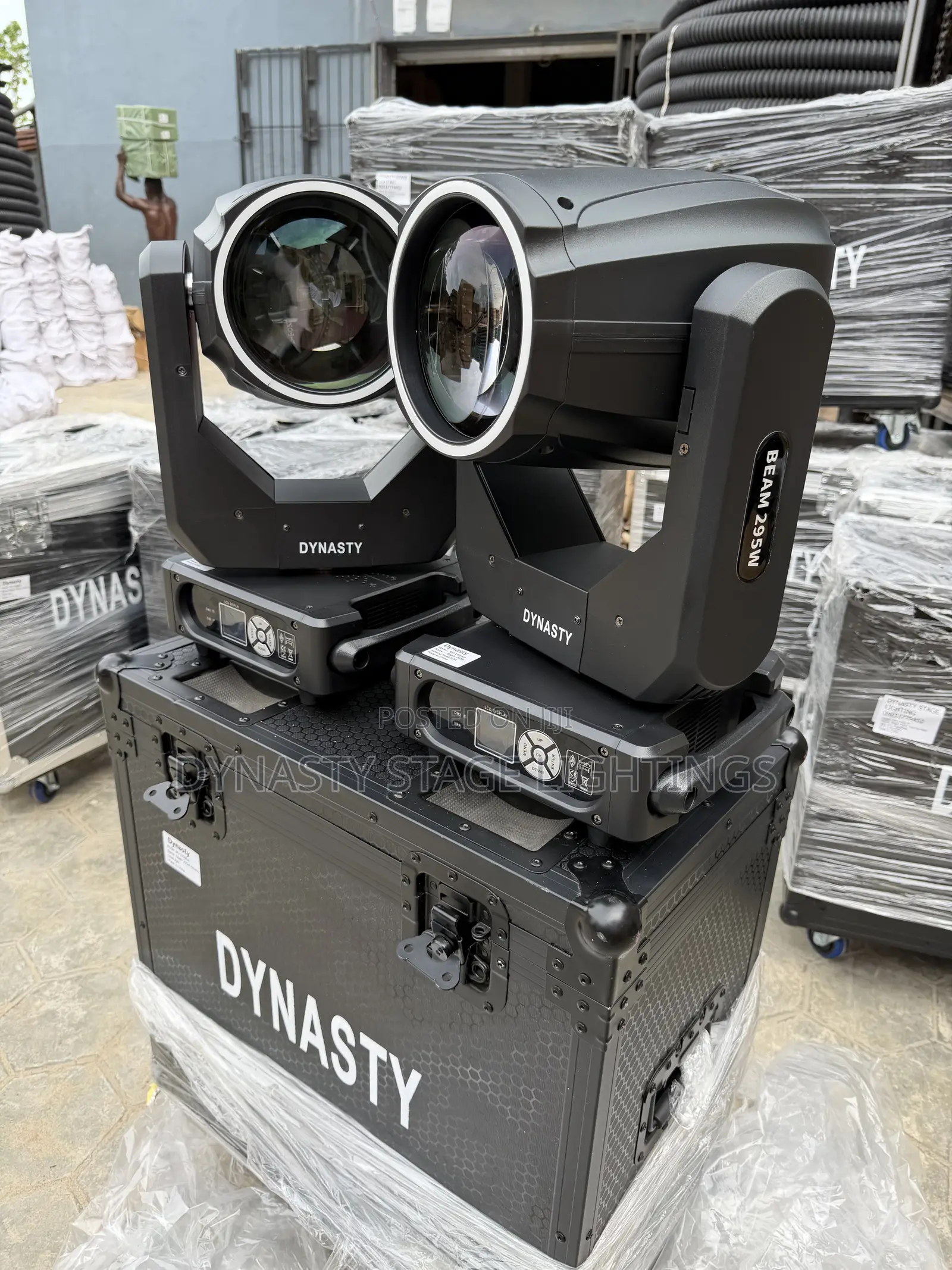 2in1 Flight Case Beam 295w Moving Head