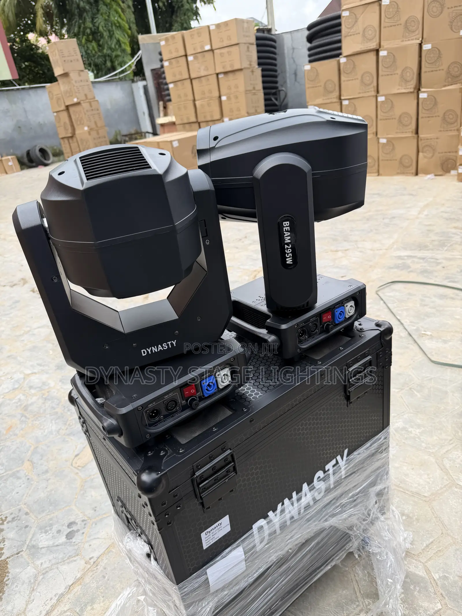 2in1 Flight Case Beam 295w Moving Head
