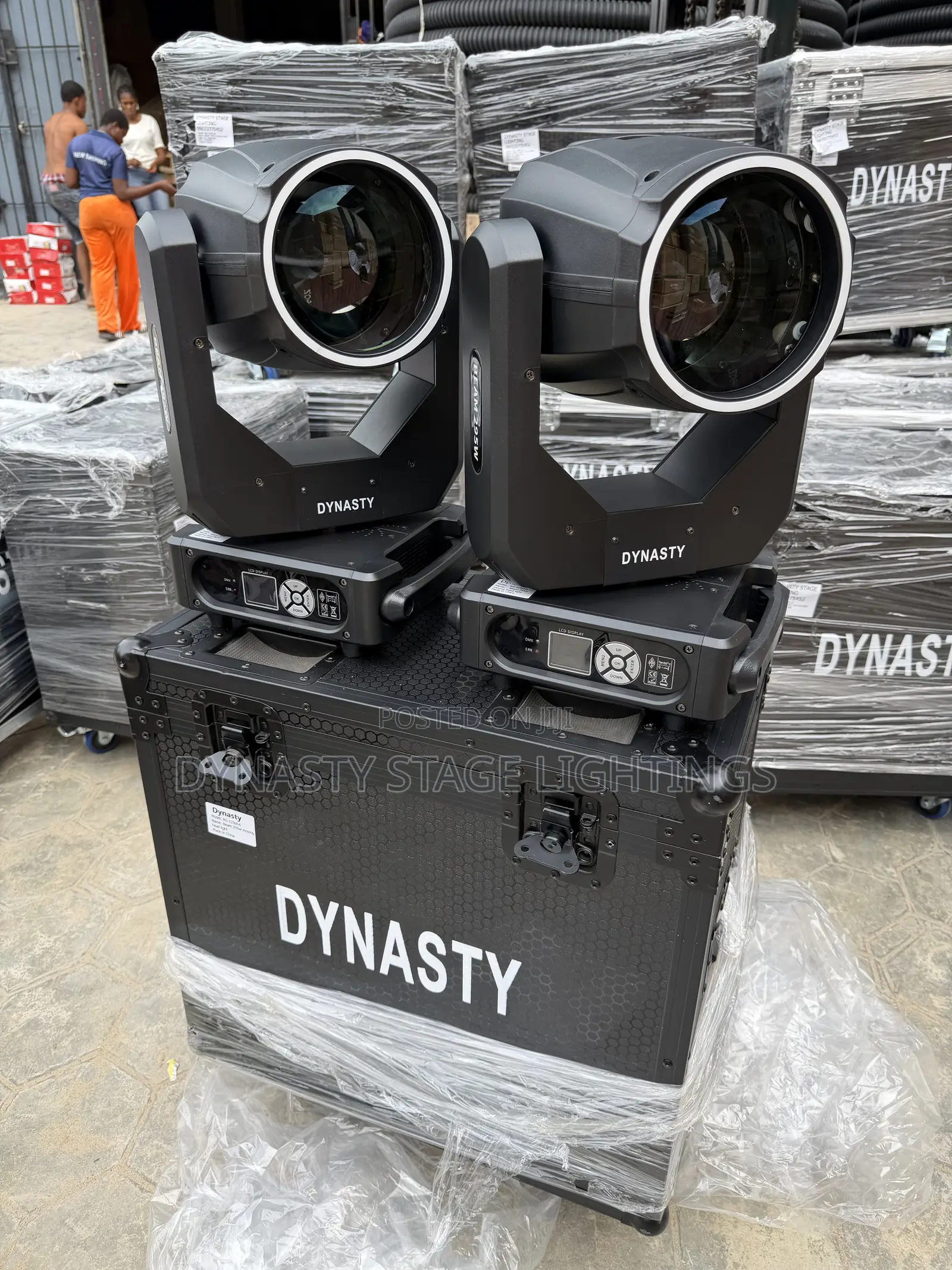 2in1 Flight Case Beam 295w Moving Head