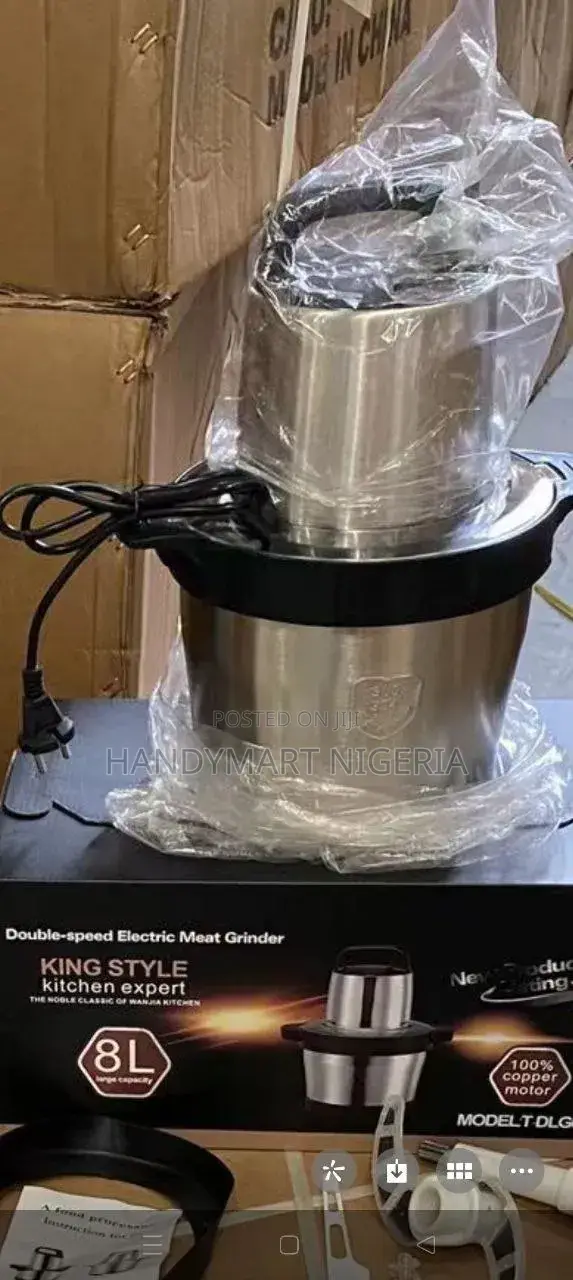 King Style 8L Multifunctional Grinder Food Processor 20% OFF