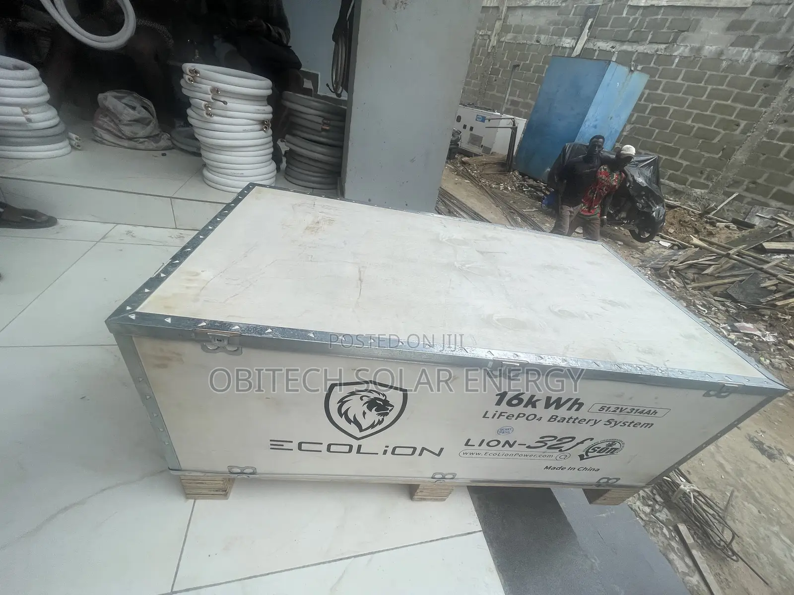 Ecolion 16kWh 51.2V LiFePO4 Lithium Battery – Brand New
