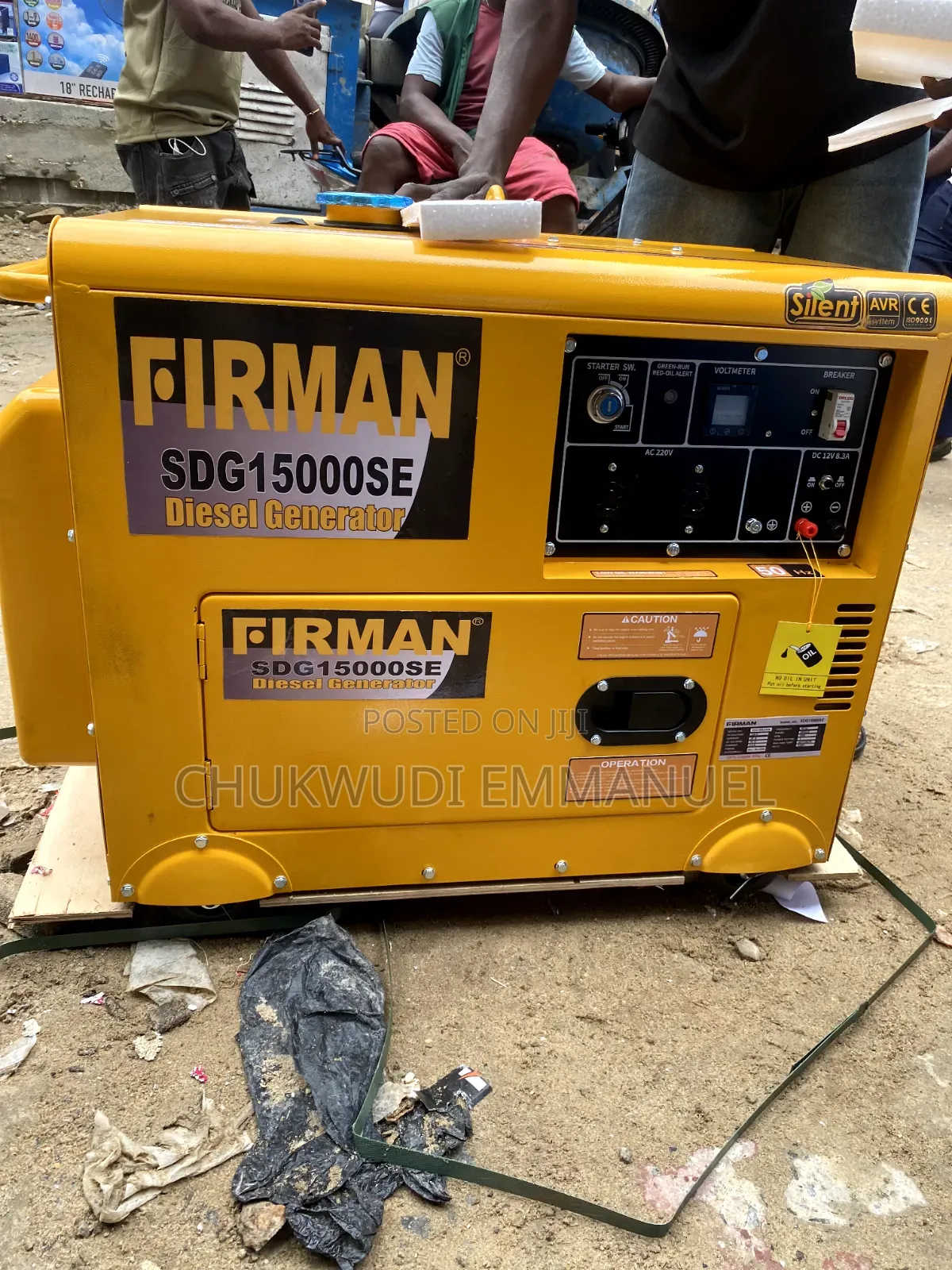 Firman 12.5kVA Heavy Duty Diesel Generator With Electric Start