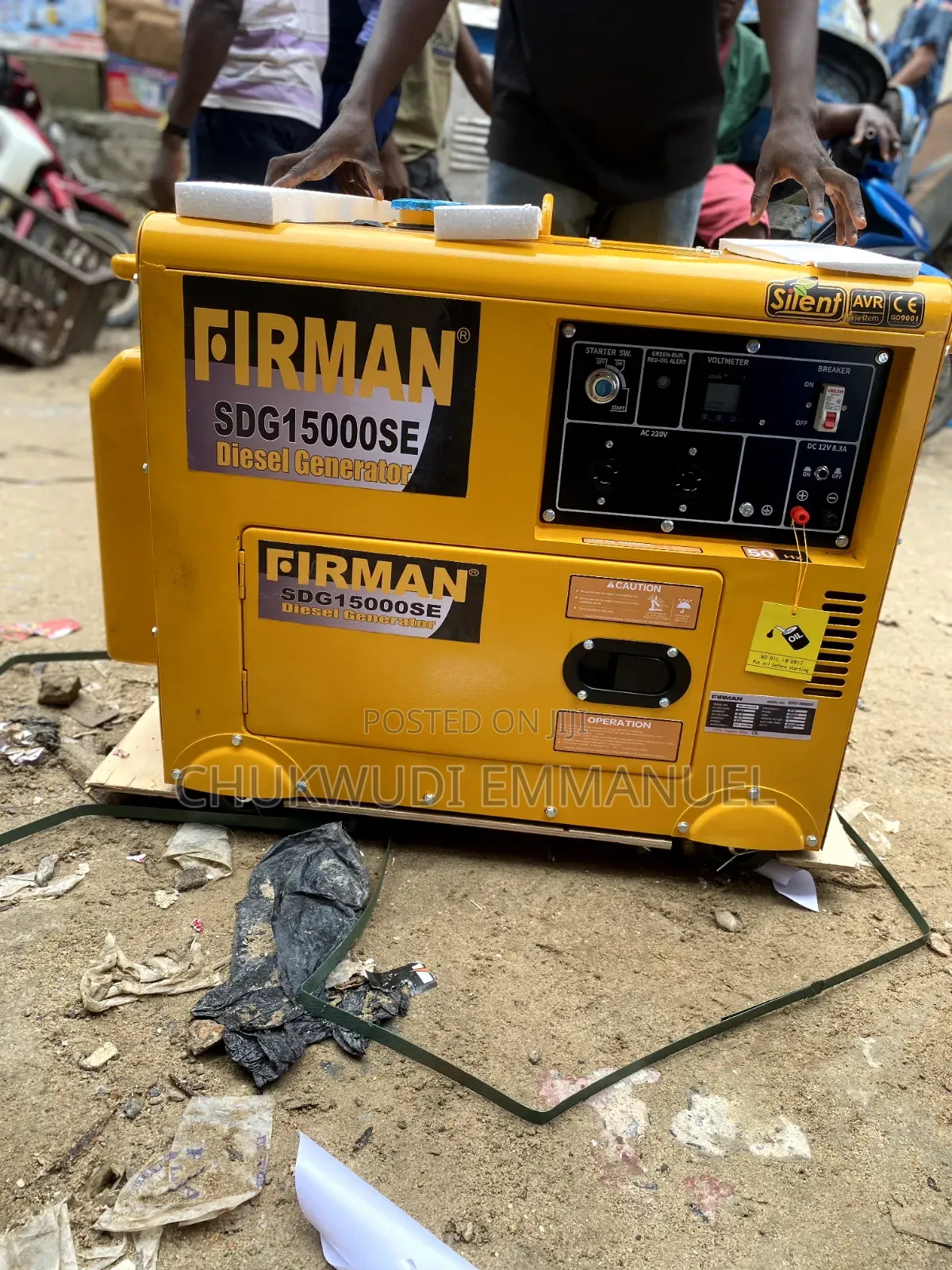 12.5kVA Firman Industrial Diesel Generator – High Performance