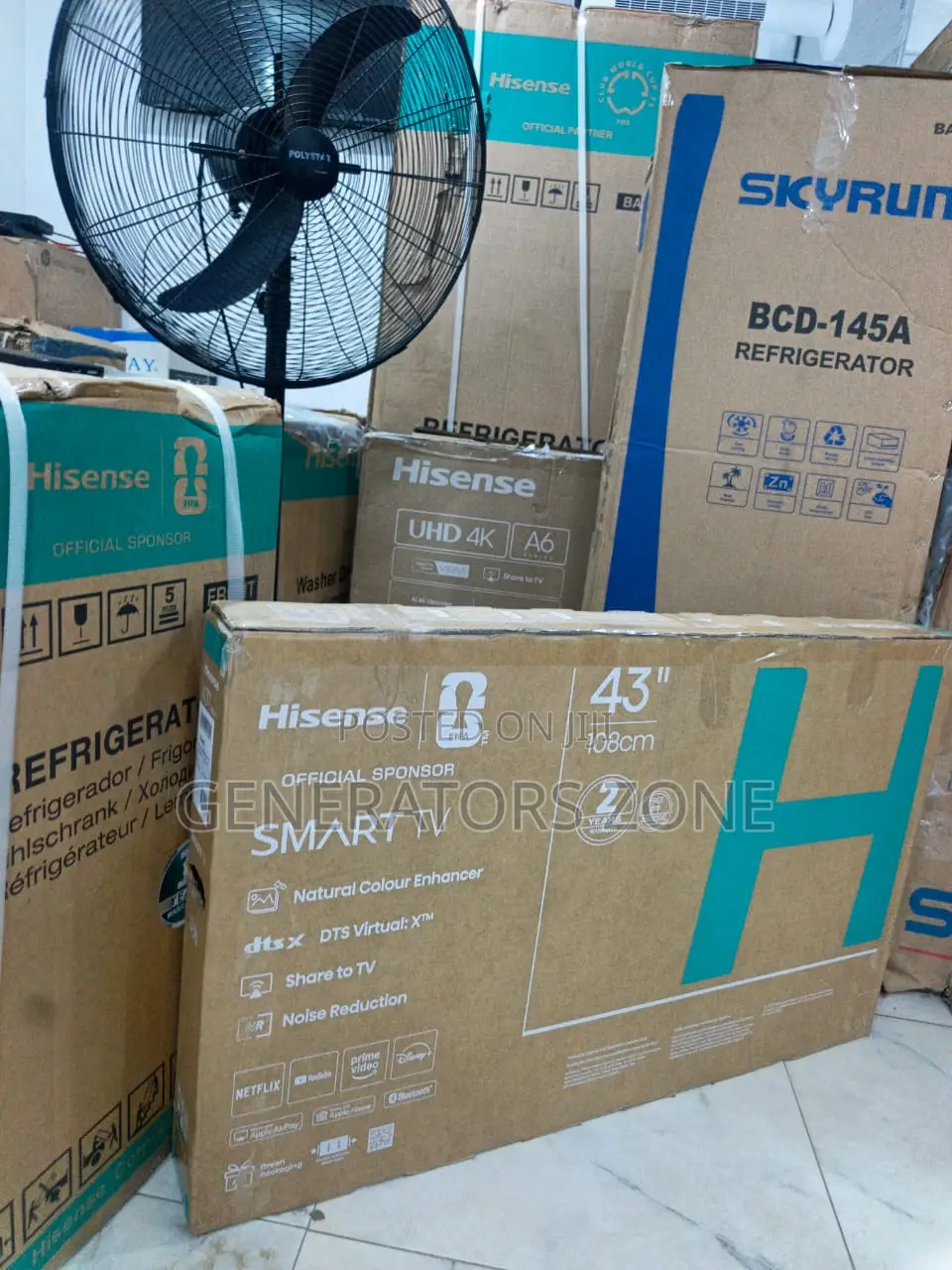Experience Clear Viewing With Hisense 43 Inch Smart TV M