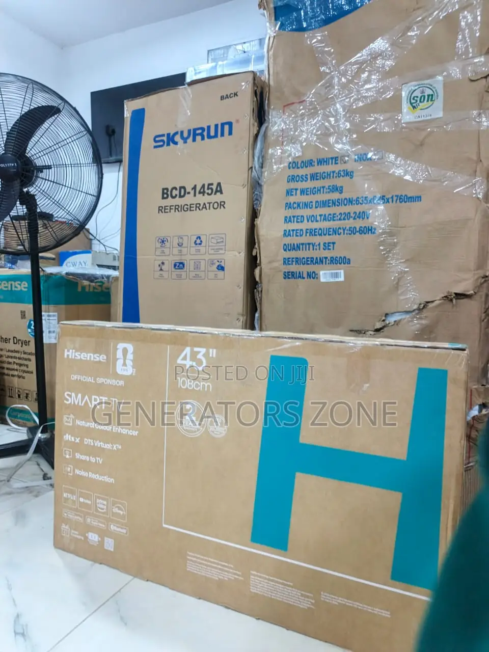 Hisense LED Backlight Smart TV Model 43A4S – 43 Inch Full HD