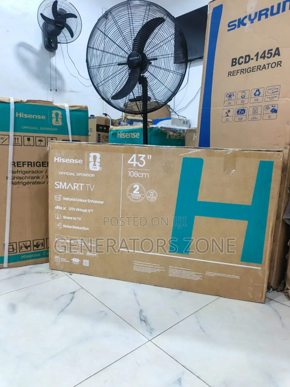 Hisense 43A4S LED Backlight Smart TV With Crisp Picture Quality