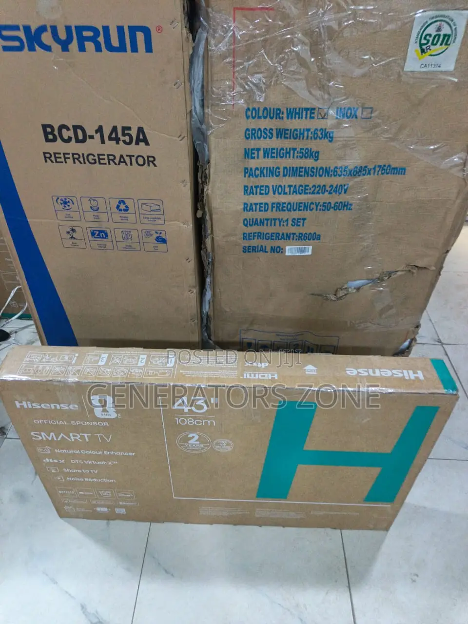 Hisense 43 Inch LED Backlight Smart TV – Reliable Performance With Mod