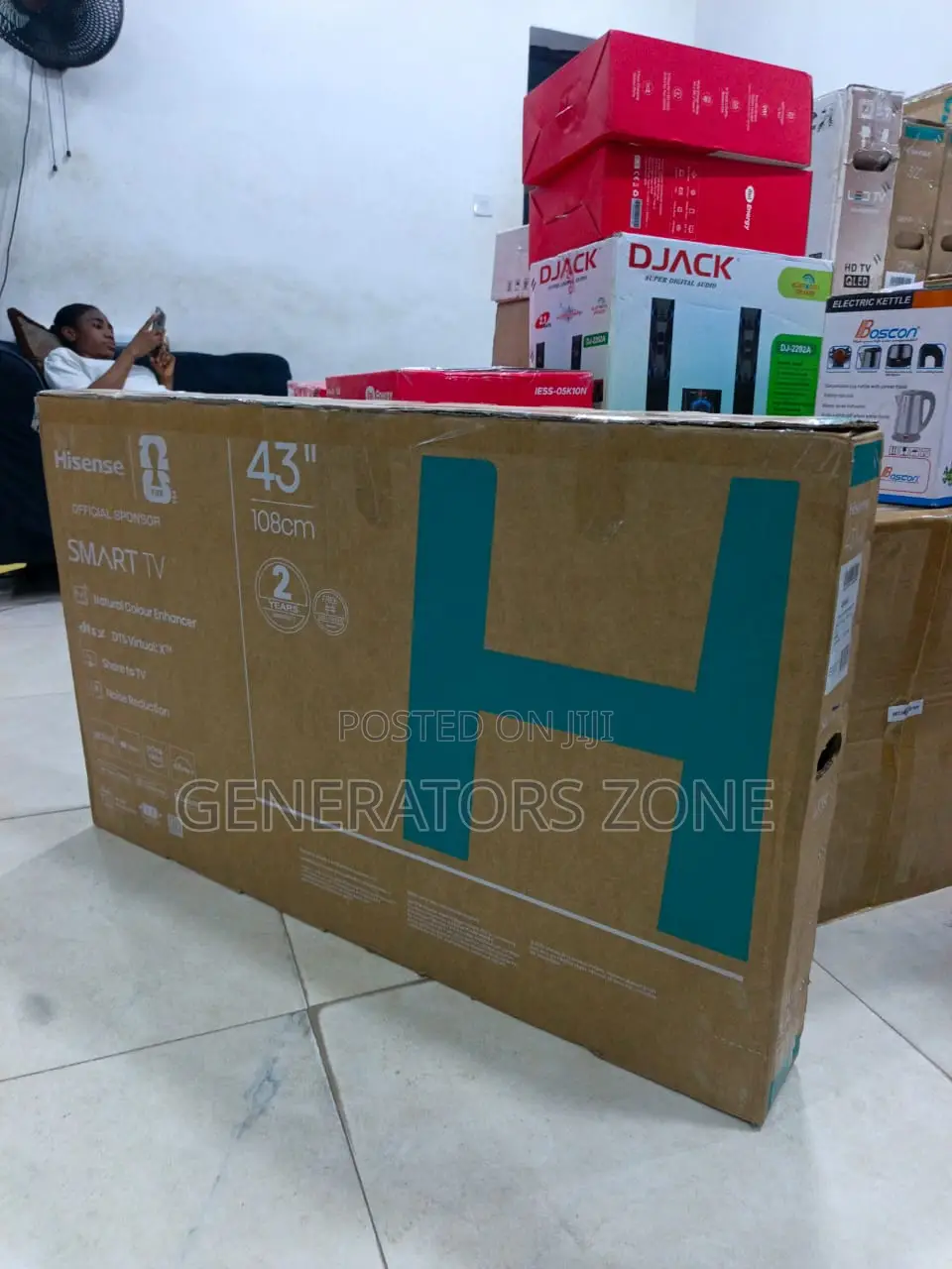 Hisense 43 Inch LED Backlight Smart TV – Great for Home Use