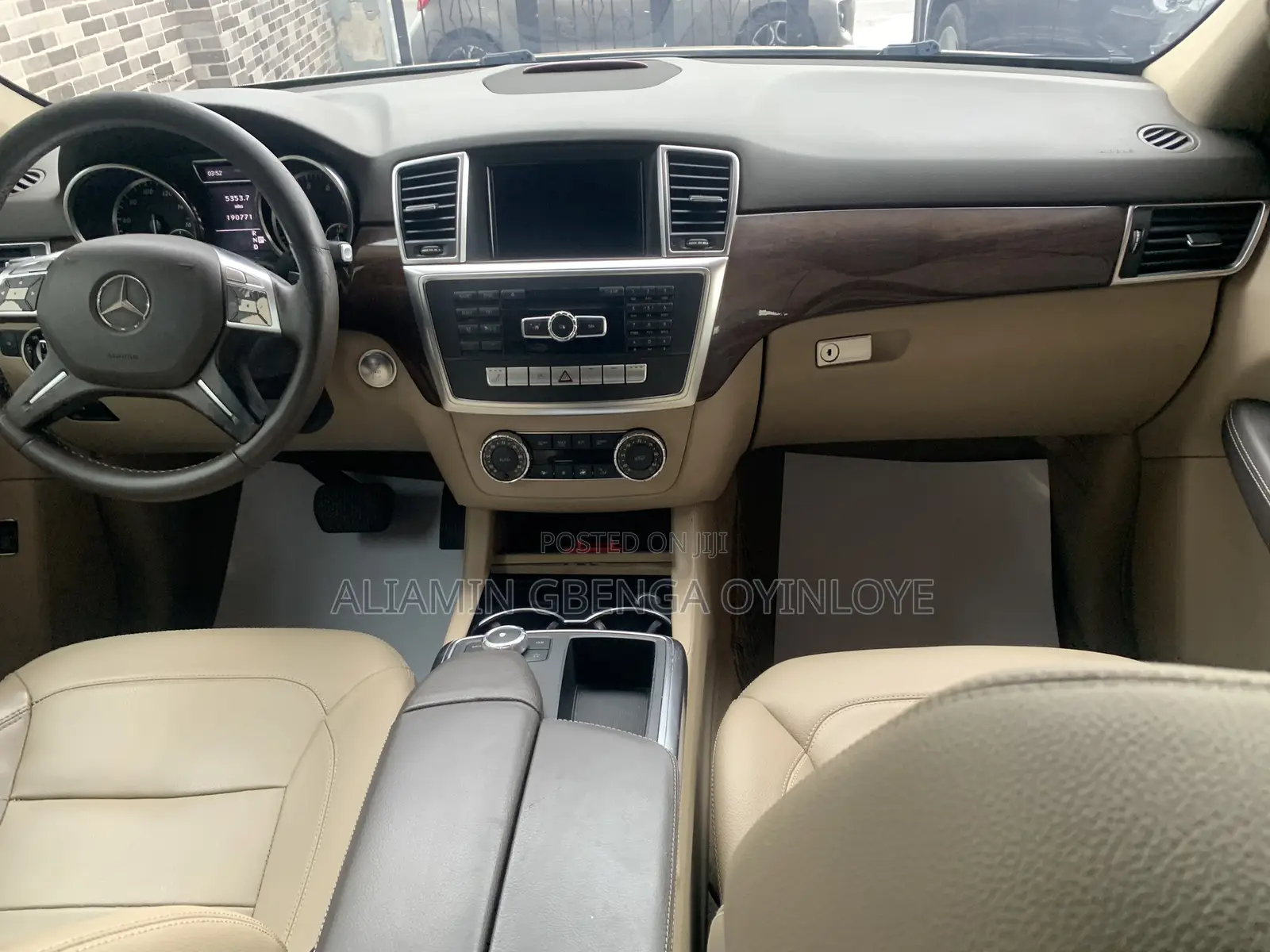 Mercedes-Benz M Class ML 350 4Matic 2012 Gold