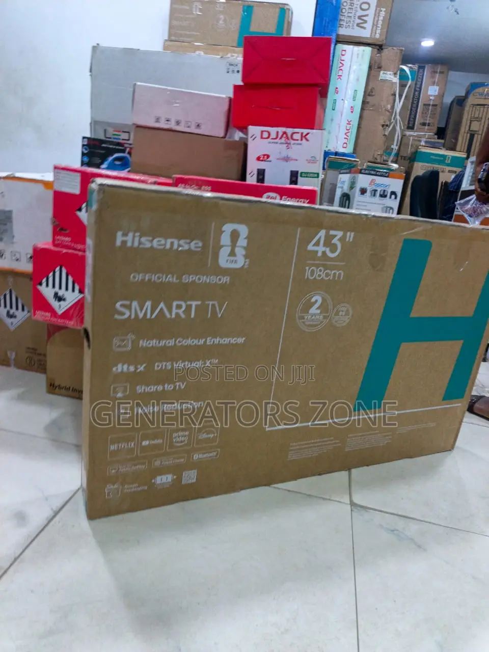 Hisense 43 Inch LED Backlight Smart TV – Perfect for Every Room