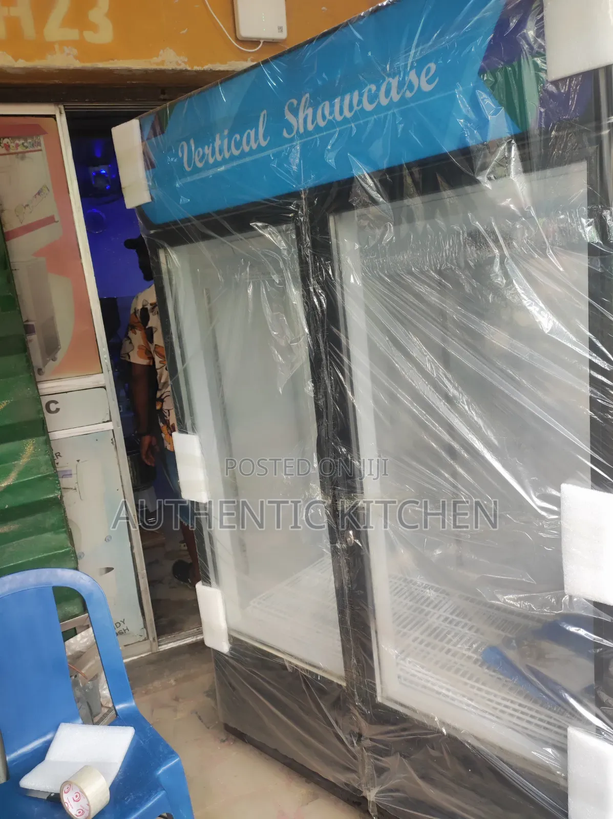 Brand New Vertical Display Showcase Fridge.