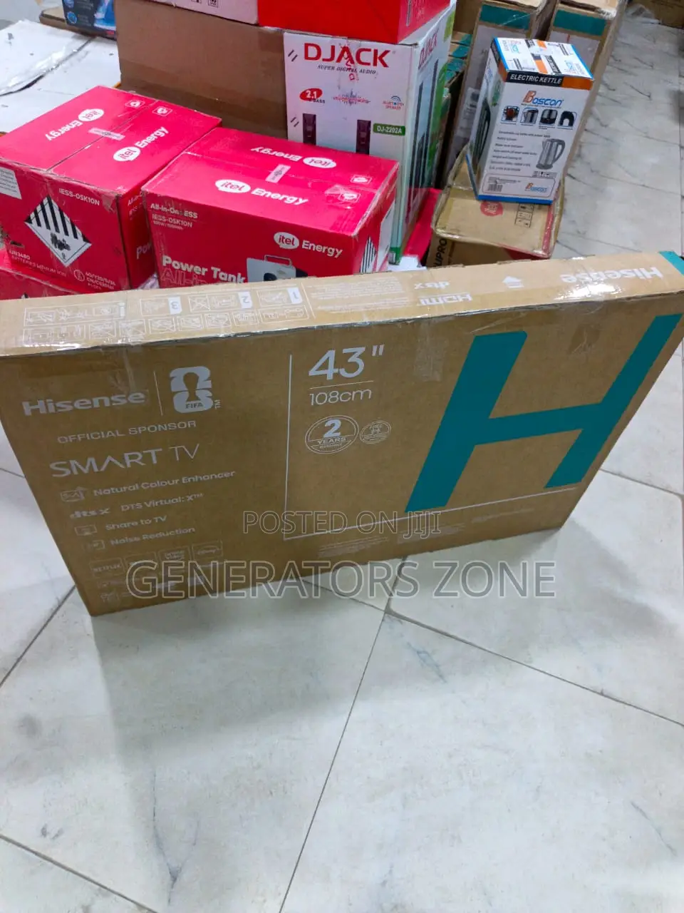 Hisense 43 Inch Full HD Smart TV Model 43A4S