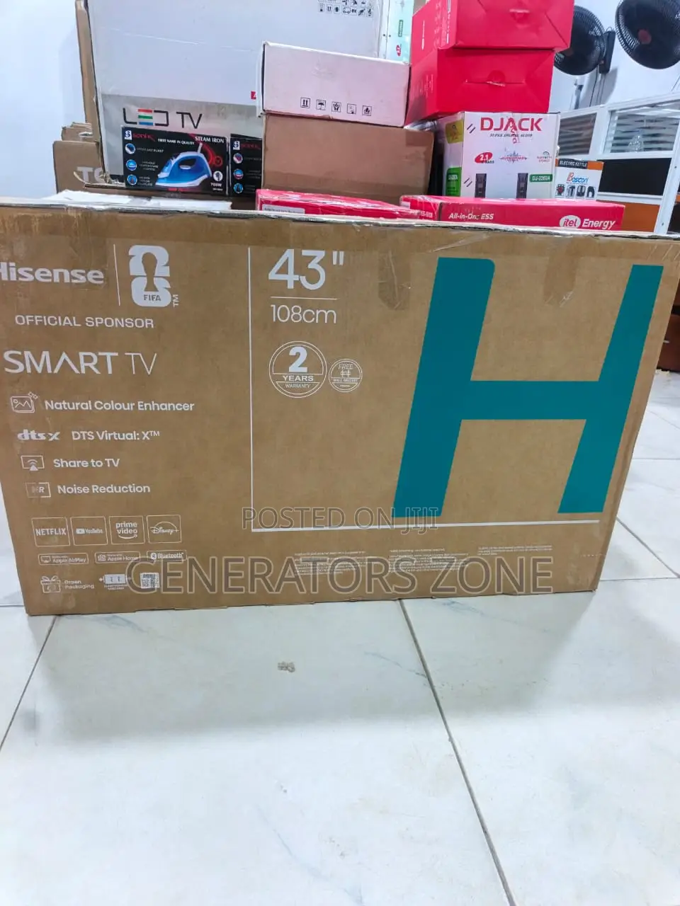 Hisense 43 Inch LED Backlight Smart TV – Smart Viewing Made Easy