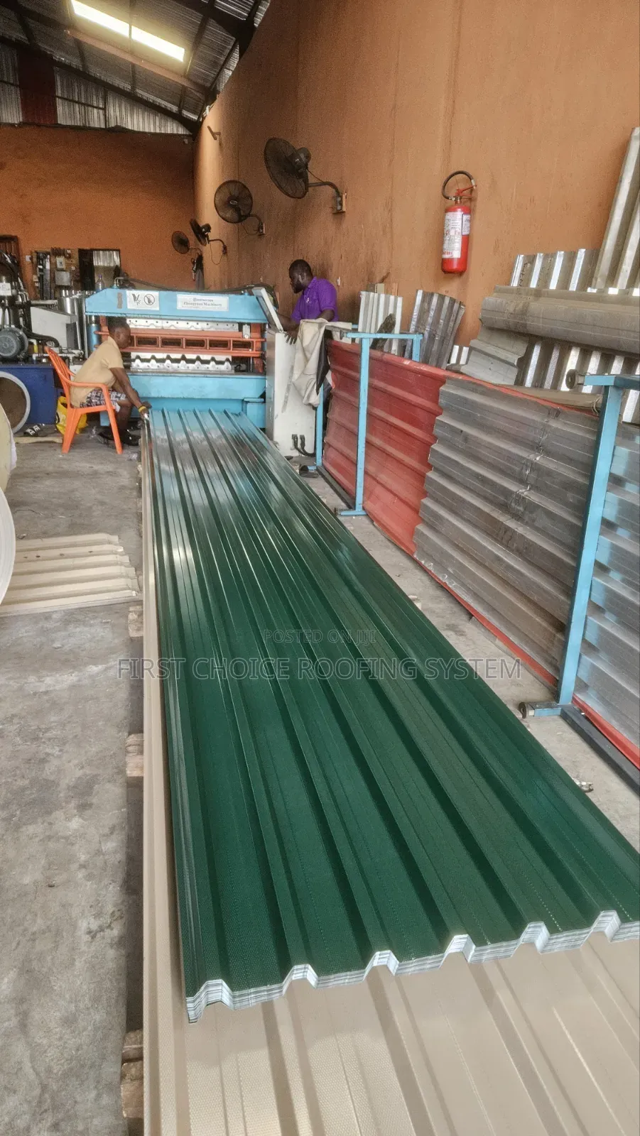 Aluminium Roofing Sheets Long Sparn Design All Colour Is Available