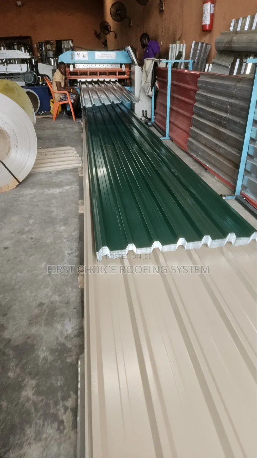 Aluminium Roofing Sheets Long Sparn Design All Colour Is Available