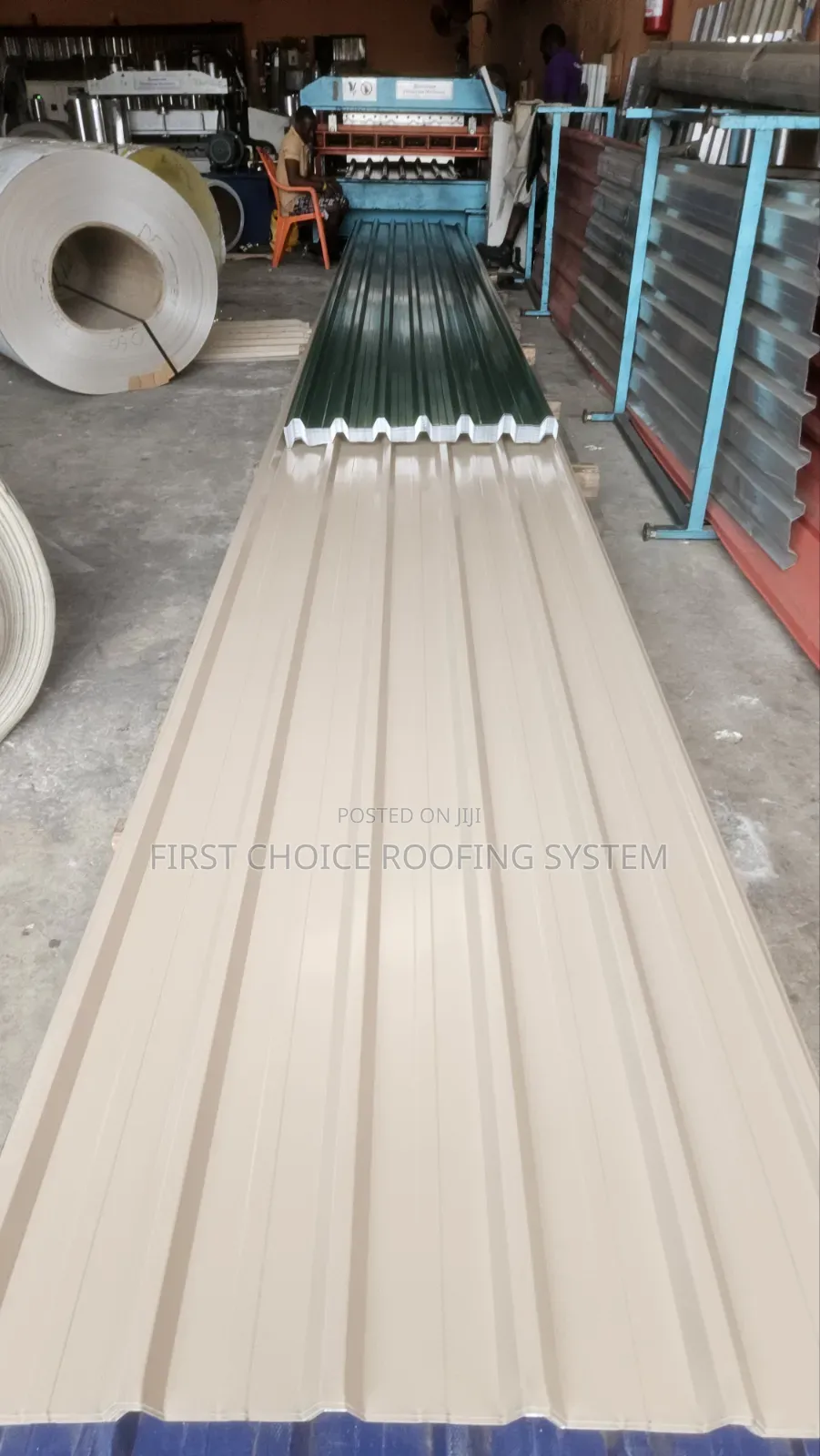 Aluminium Roofing Sheets Long Sparn Design All Colour Is Available