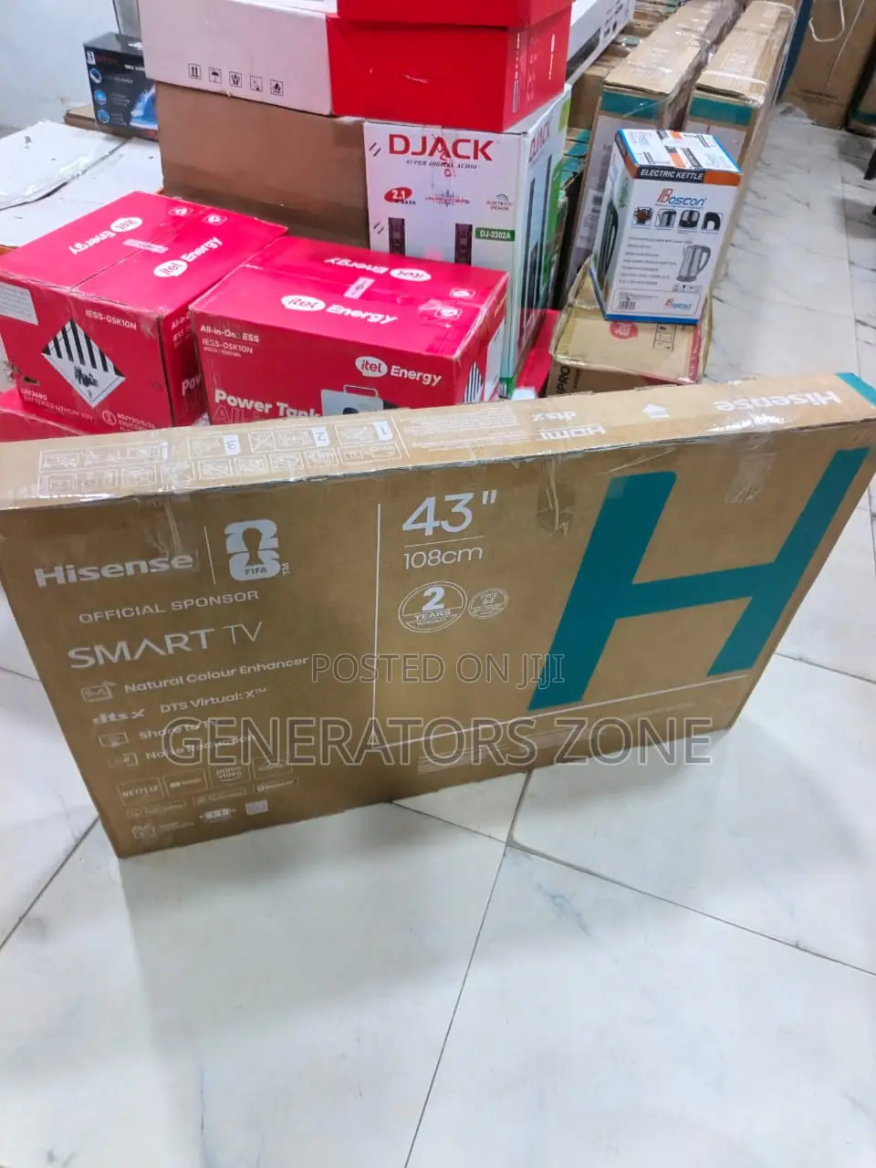 Hisense 43A4S 43 Inch Smart TV With Premium Smart Featur