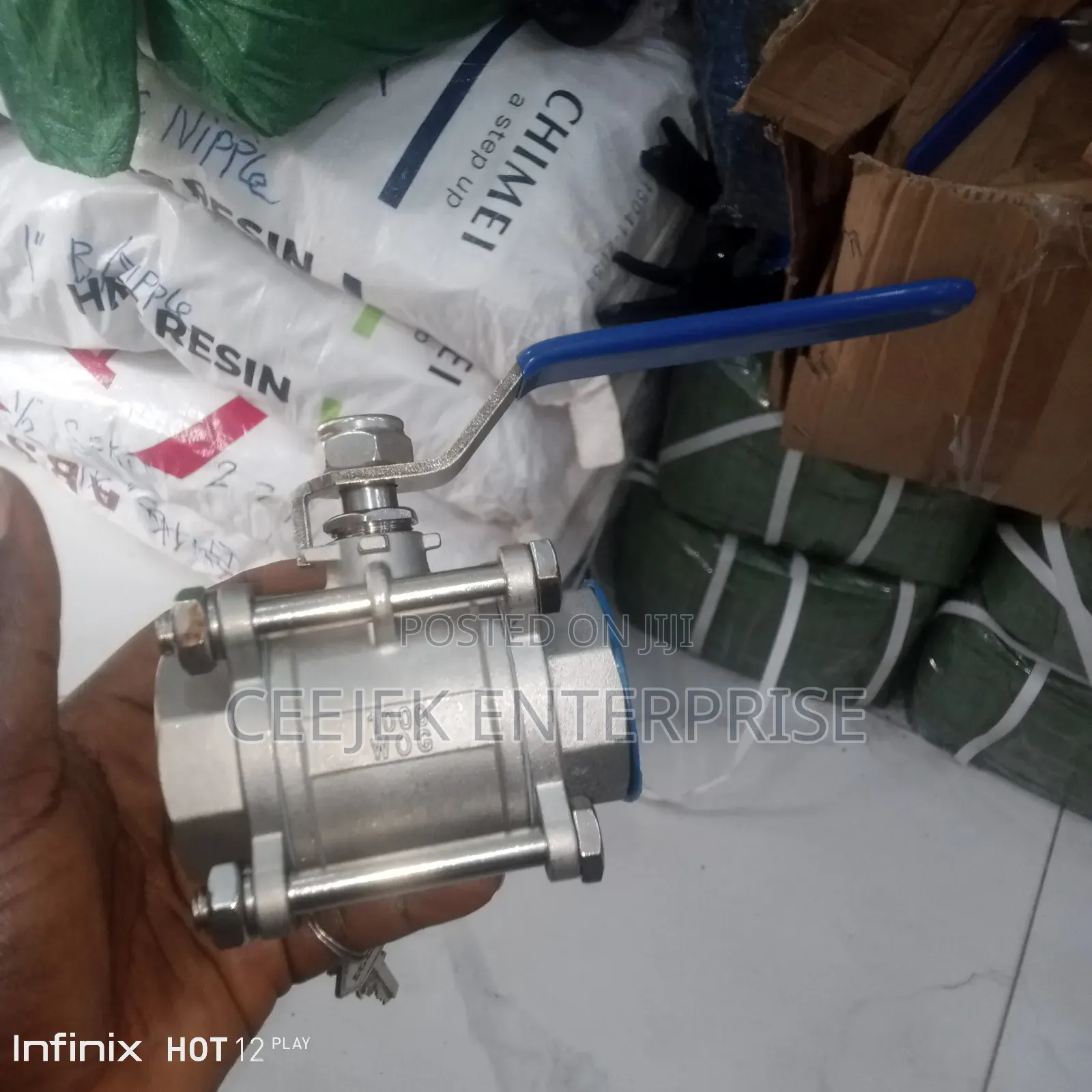 1" Stainless Air Valve With 4 Bolt