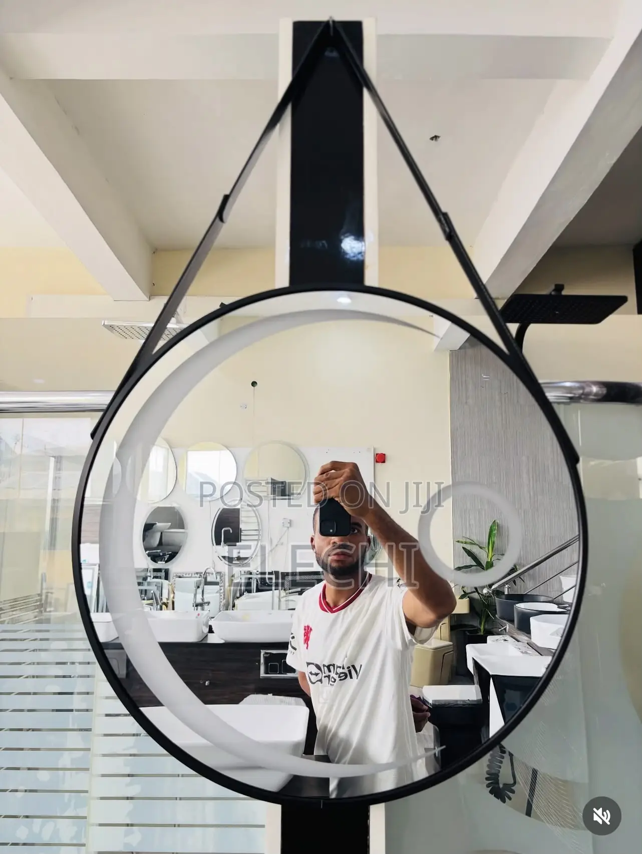 Standing Mirror Black Frame(150/50)
