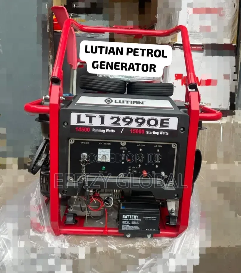 Lutian Heavy-Duty(14,500W Starting / 14,500W Running) Petrol Generator