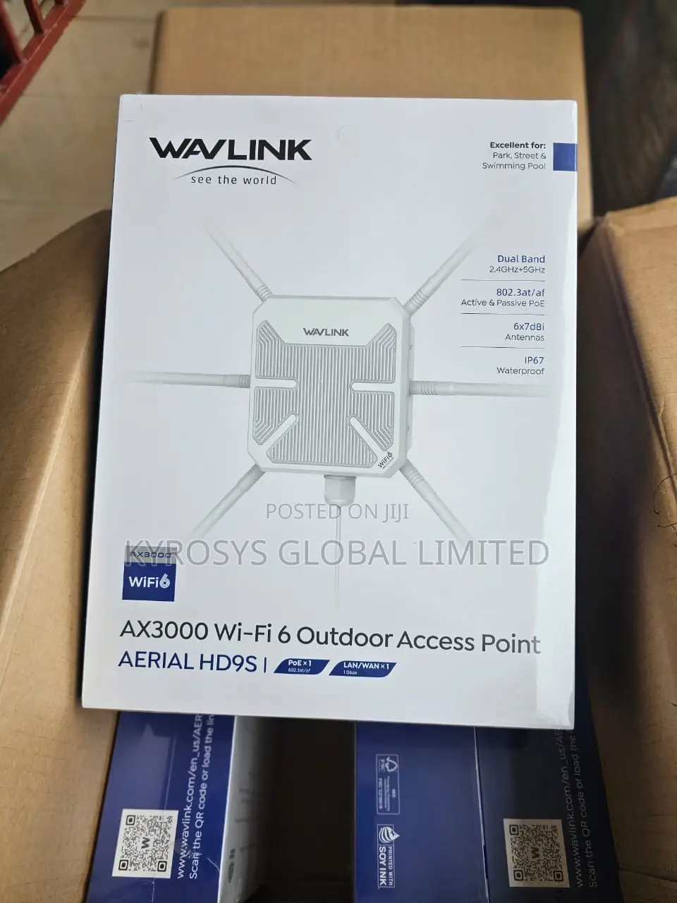 Wavlink Ax3000 Wifi6 Outdoor Dual Band Access Point