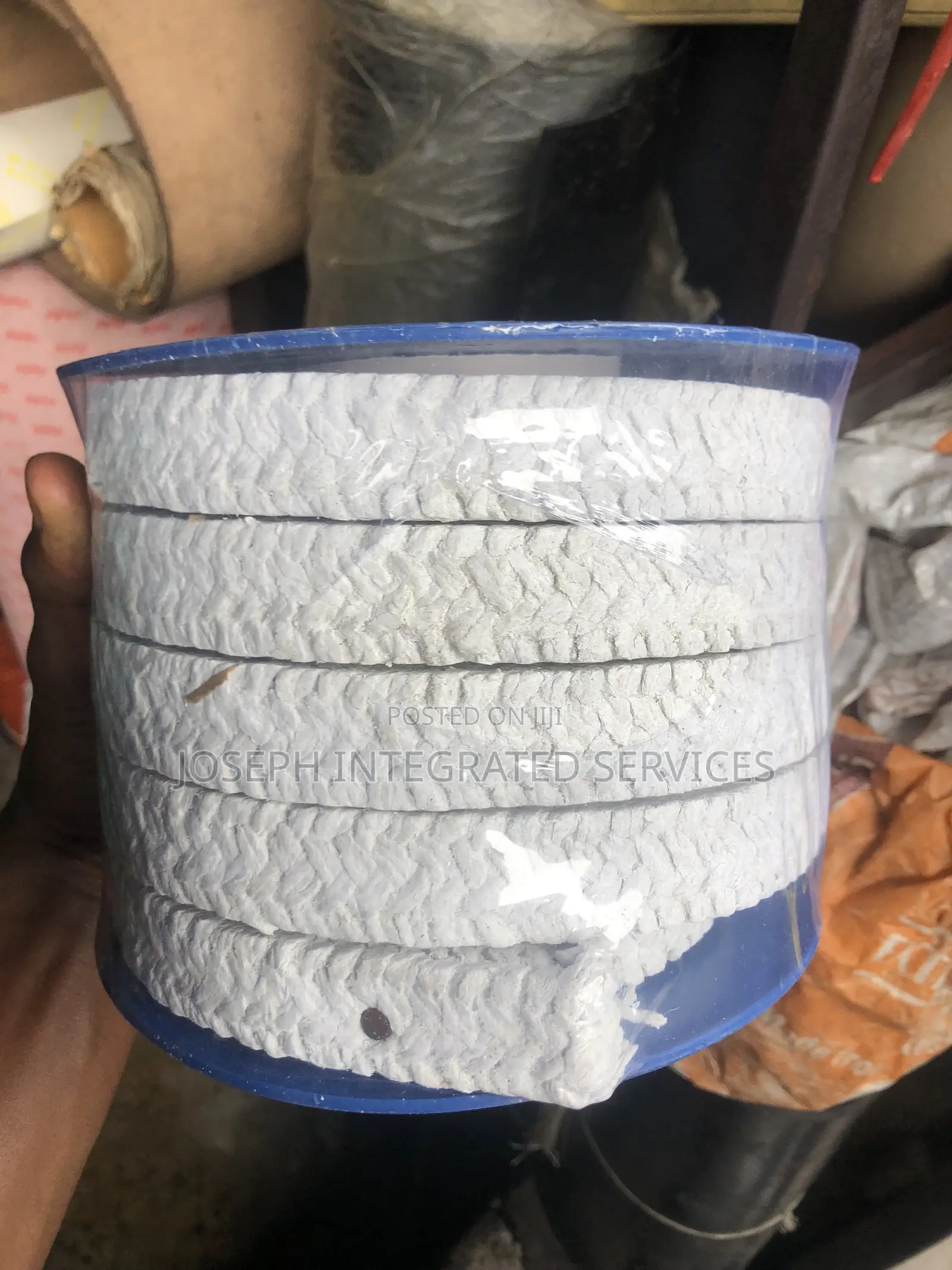 High Temperature Non-Asbestos White Gland Packing 25mm