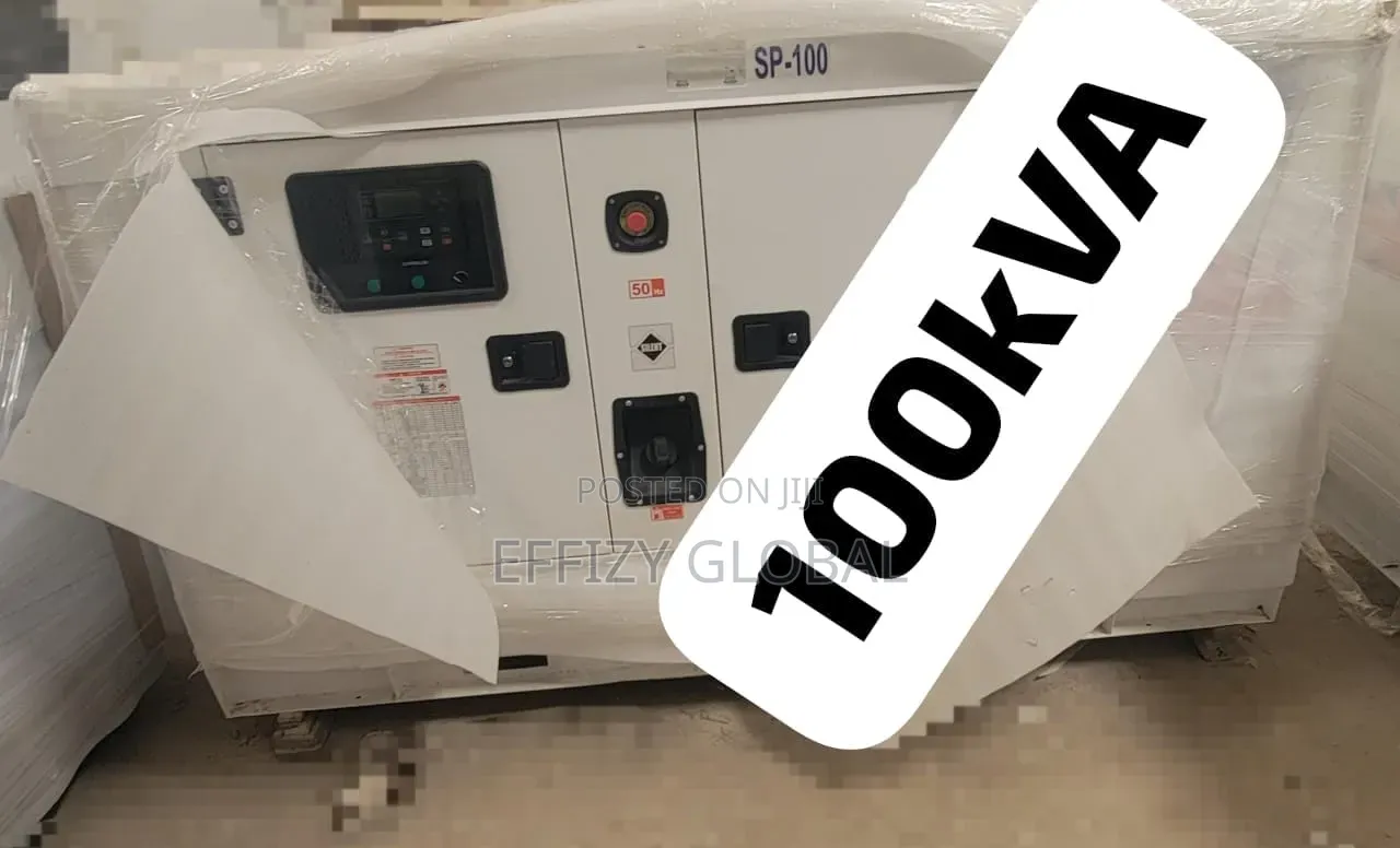 Heavy-Duty Perkins 100kva Diesel Generator 100% Copper Coil