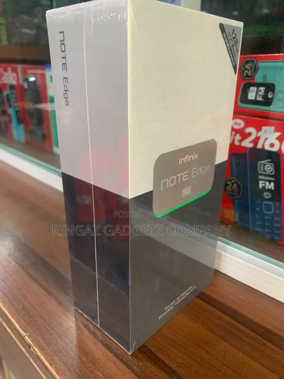 New Infinix Note Edge 128 GB Black