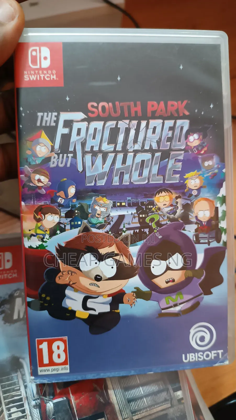 Nintendo Switch South Park the Fractured but Whole Used