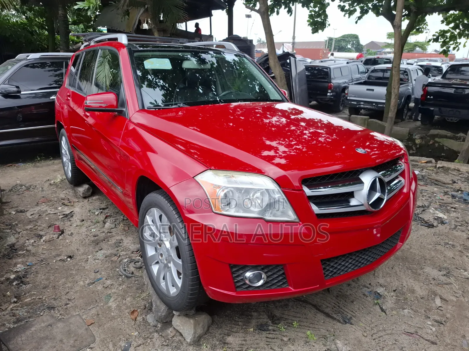 Mercedes-Benz GLK-Class 2012 Red