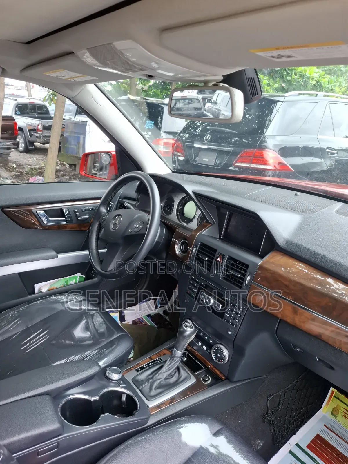 Mercedes-Benz GLK-Class 2012 Red