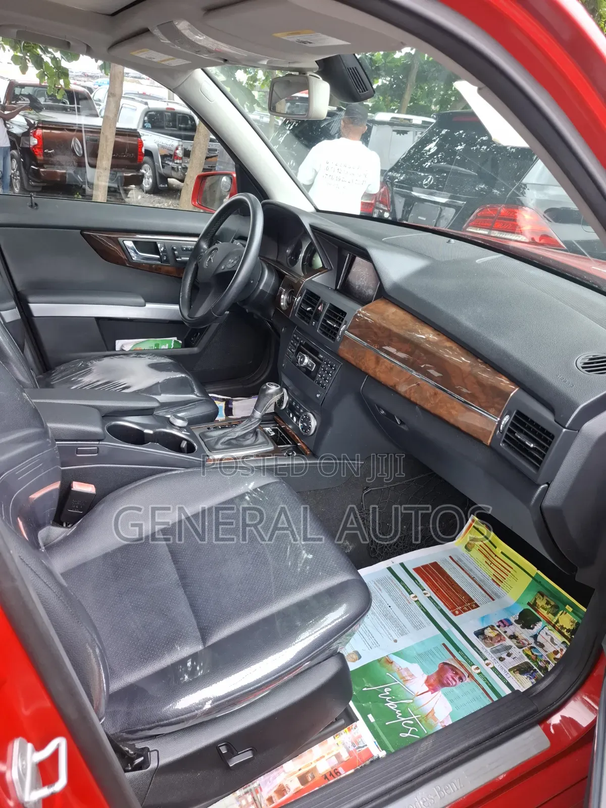 Mercedes-Benz GLK-Class 2012 Red