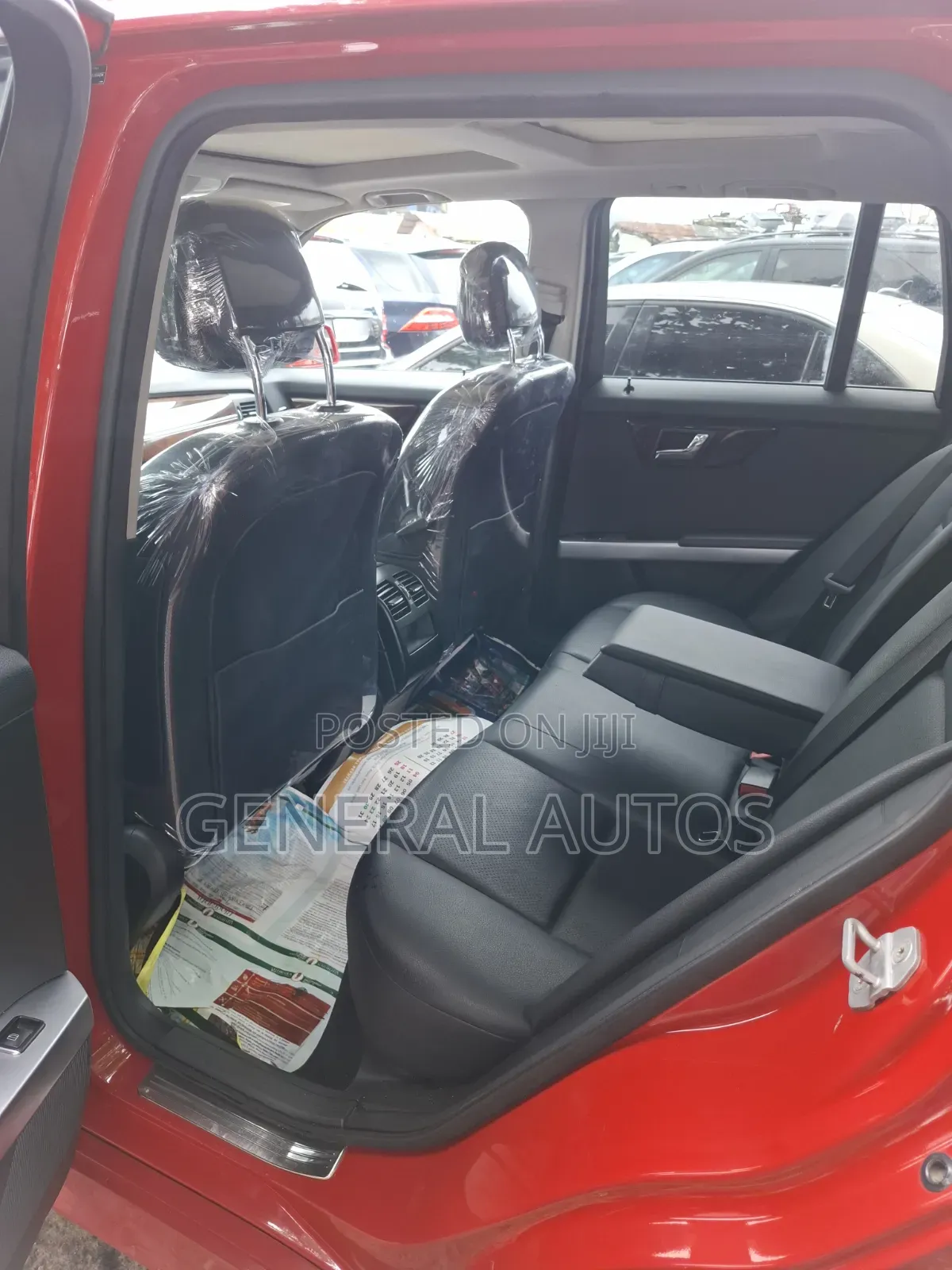 Mercedes-Benz GLK-Class 2012 Red