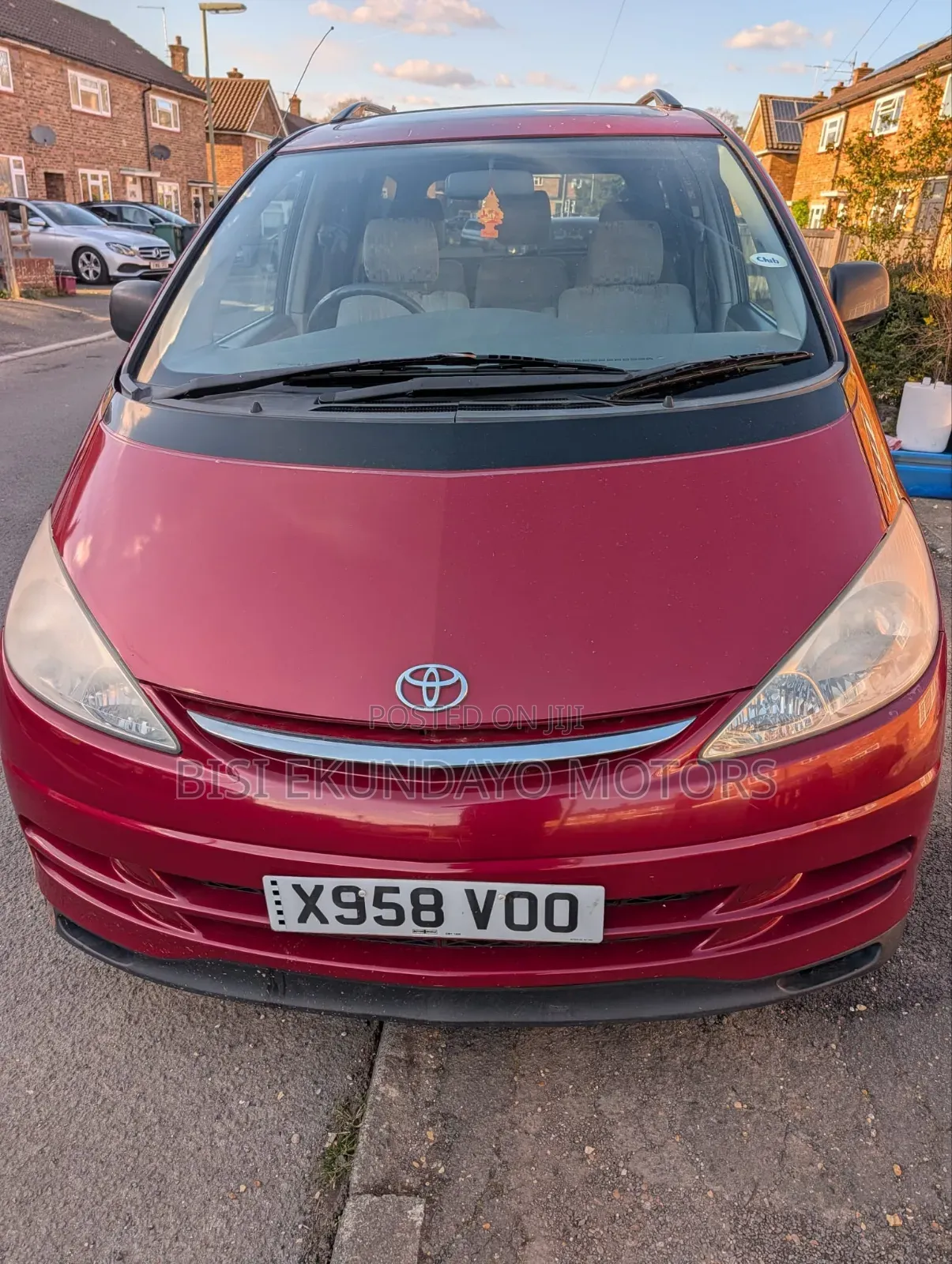 Toyota Previa 2003 Red