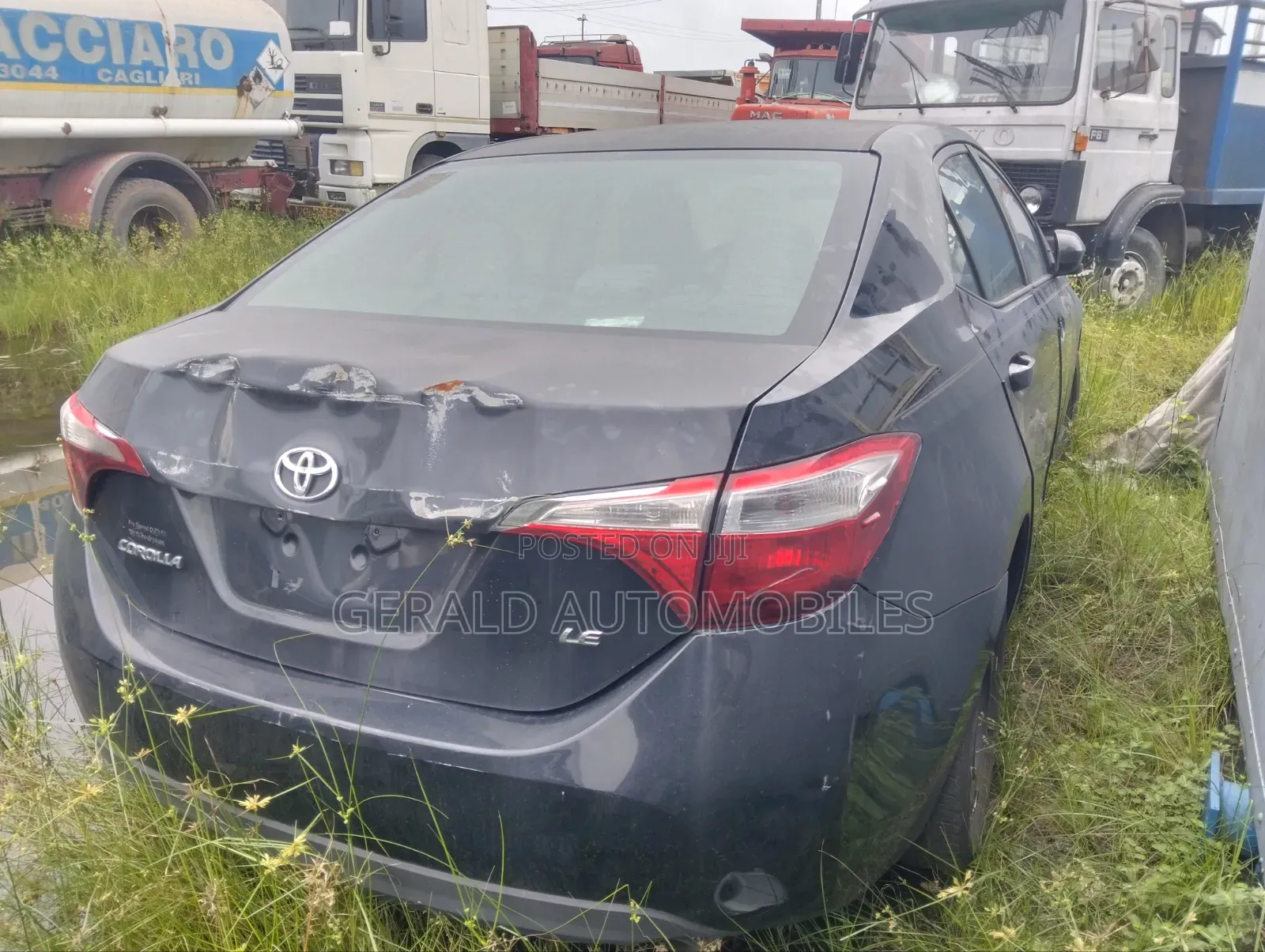 Toyota Corolla 2016 Gray